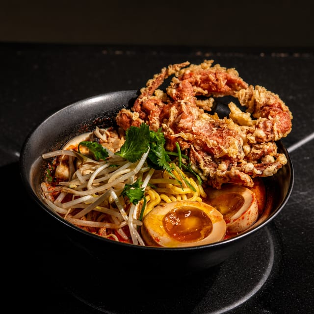 Spider Tom Yum Ramen.