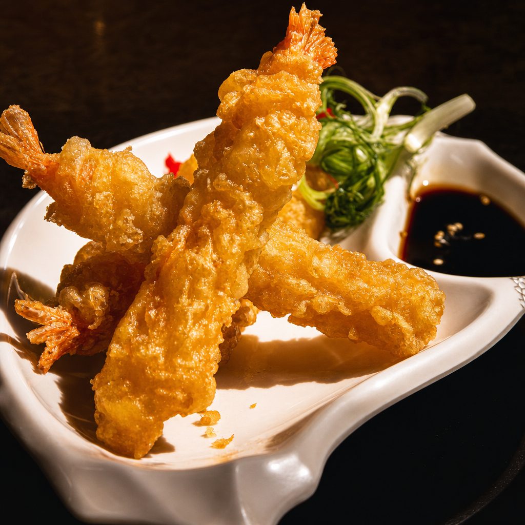 Shrimp Tempura.