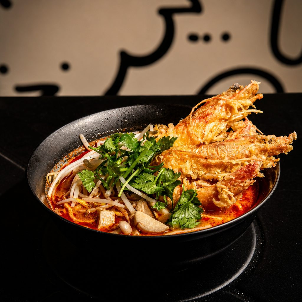 Tom Yum Ramen.