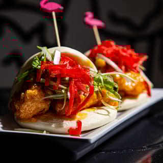 FRIED CHICKEN BUN 1pc